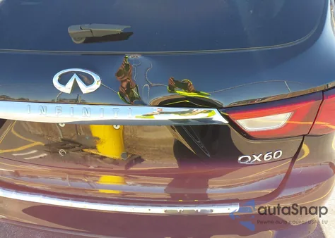 2017 Infiniti Qx60 z USA, uszkodzony, nr VIN 5N1DL0MN8HC557517